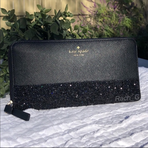 Kate Spade Greta Court Neda Glitter Wallet - Picture 4 of 4